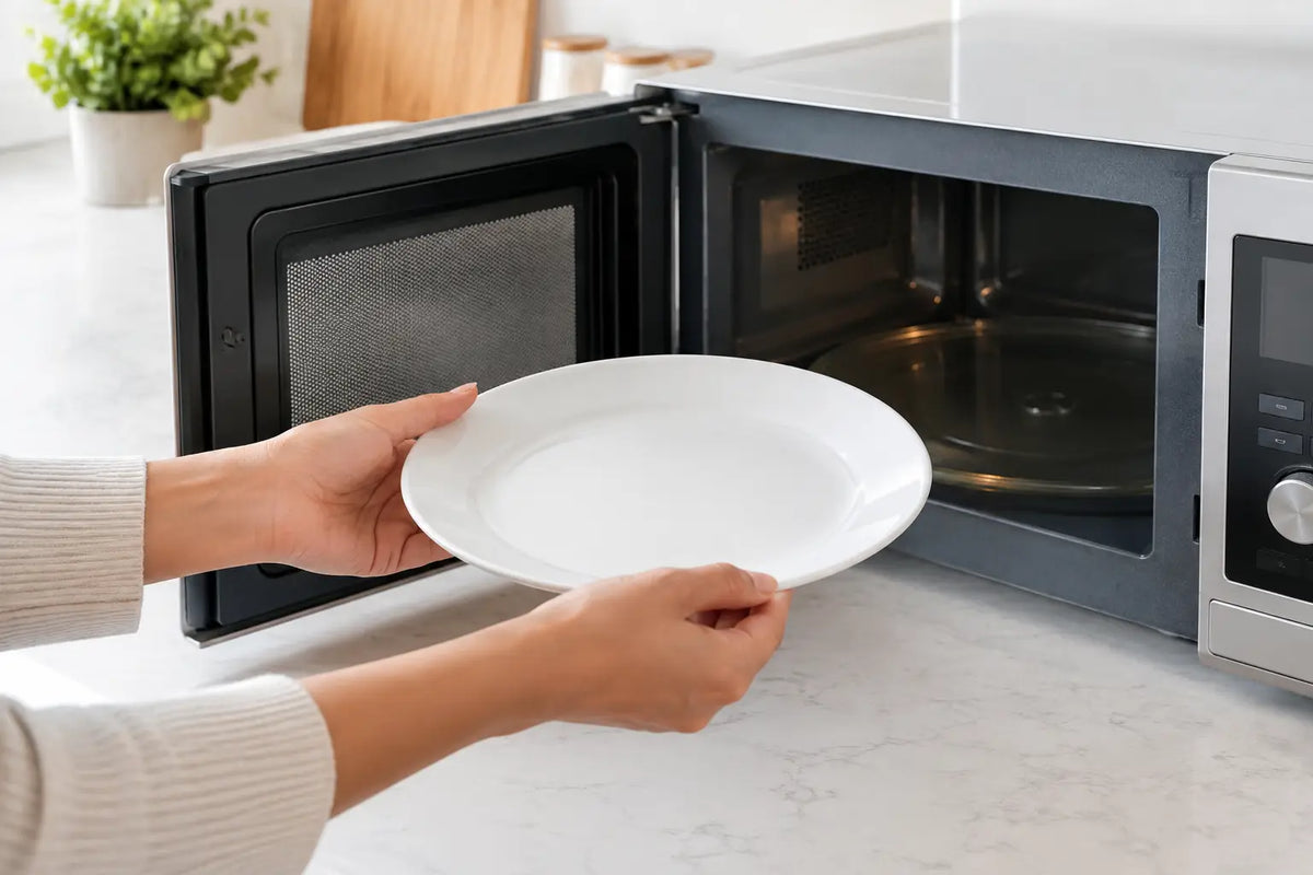 Are Porcelain Plates Microwave Safe? What to Know
