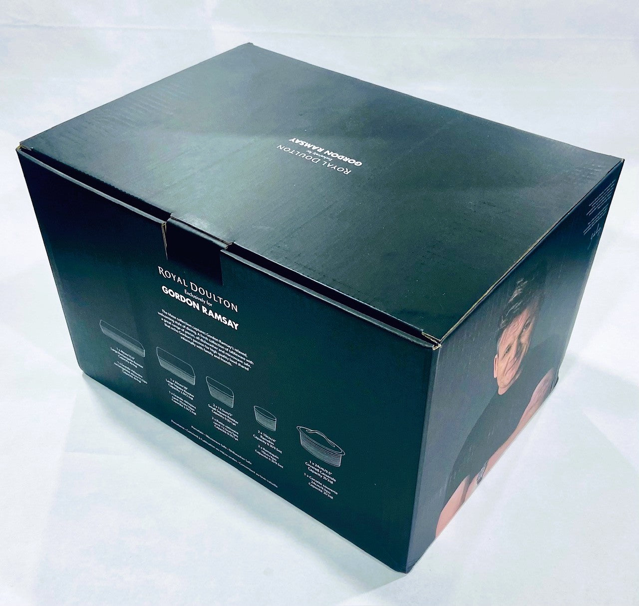 Gordon Ramsay Maze White 7-Piece Bakeware Set