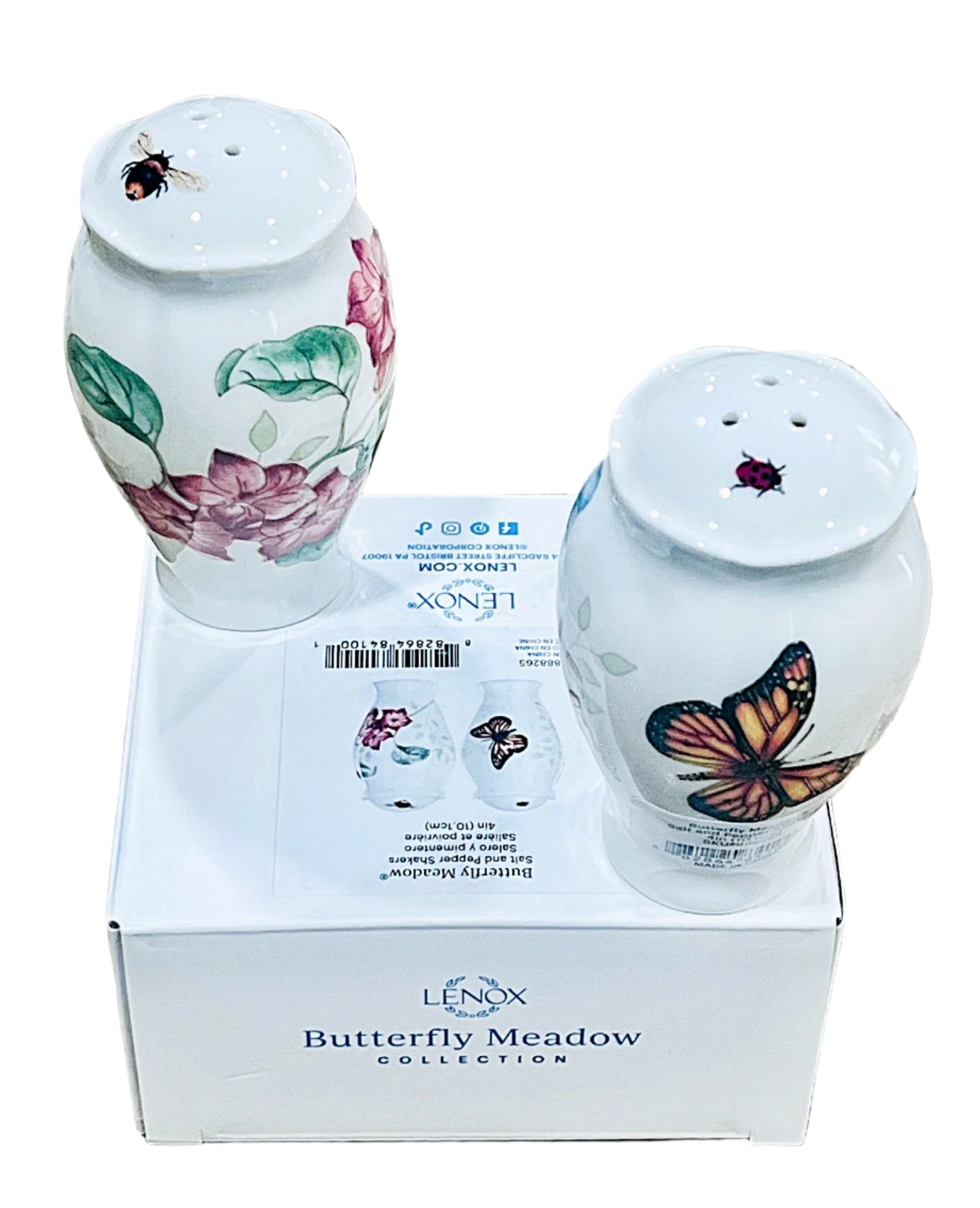 Lenox Butterfly Meadow Salt & Pepper shaker