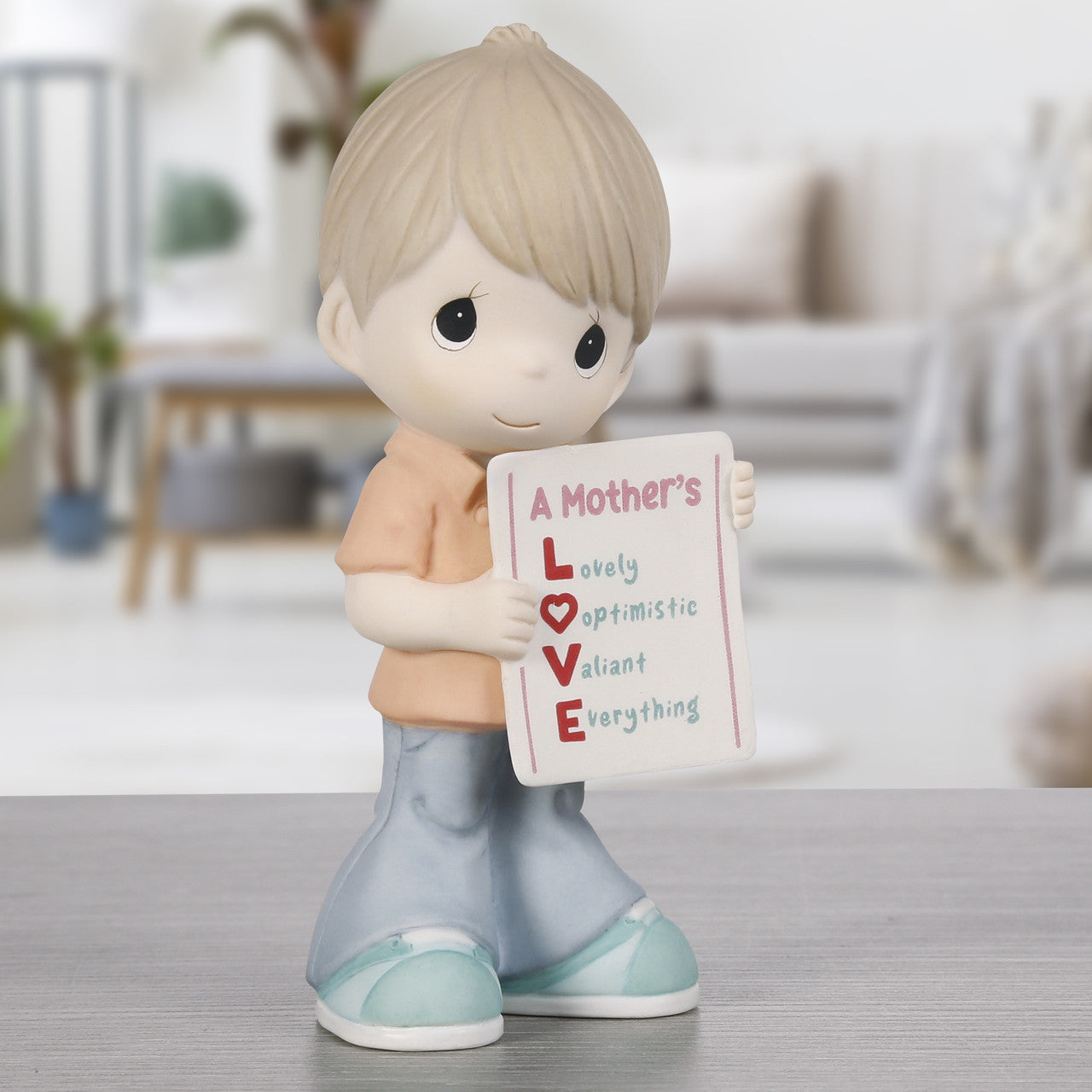 Precious Moments (A Mother's Love is Everything) Boy Figurine