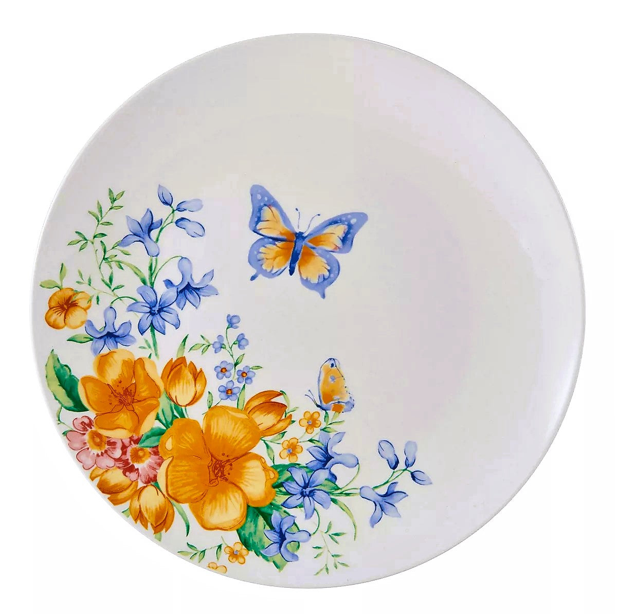 Mikasa Dinnerware 18 Piece set Service for 6, Anna Butterfly collection By Studio Nova