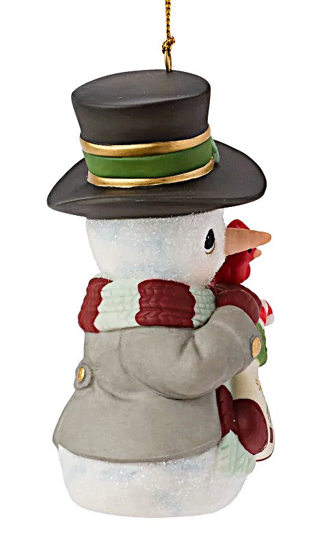 Precious Moments 2026 Snowman Ornament