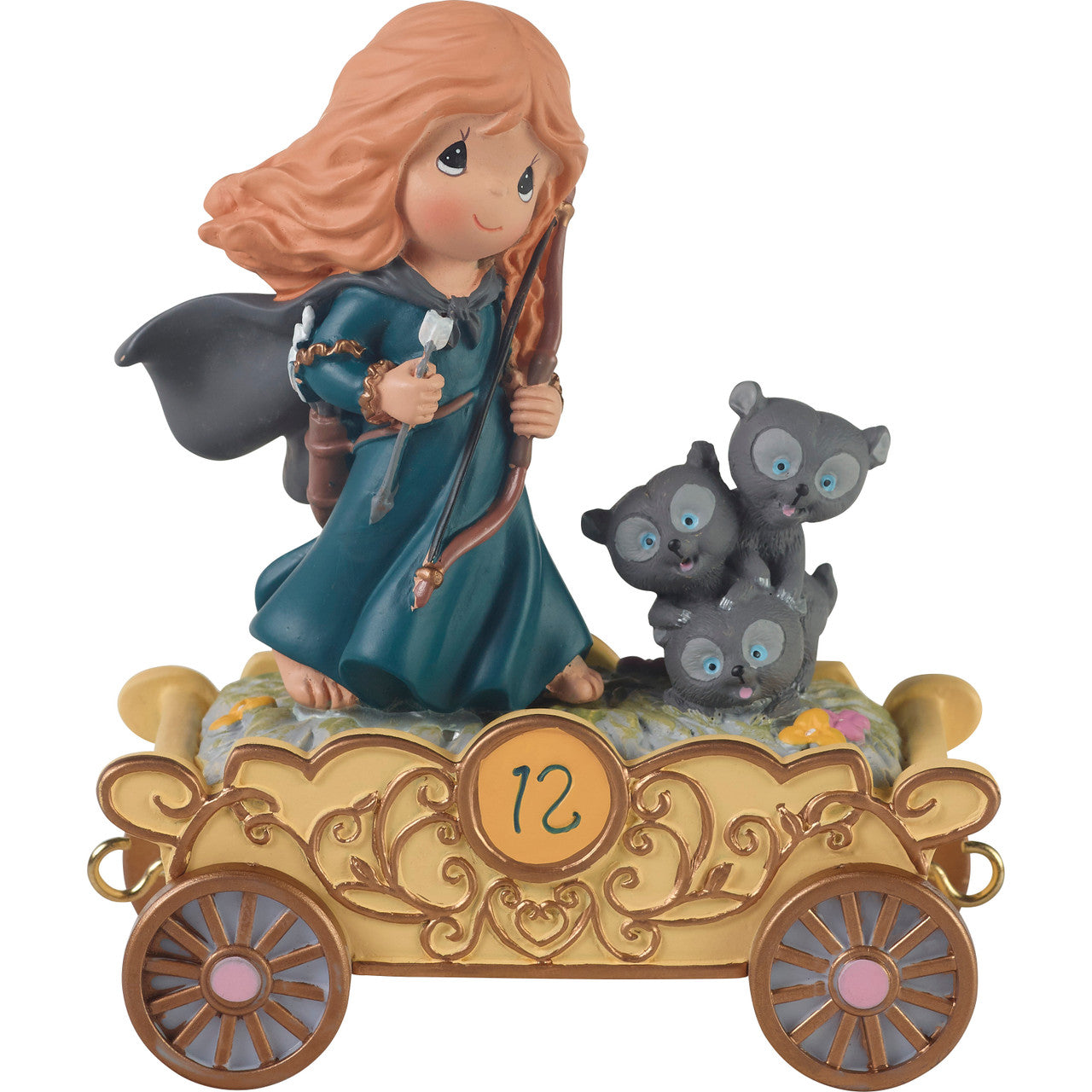 Precious Moments Birthday Parade age 12 Brave resin Figurine,