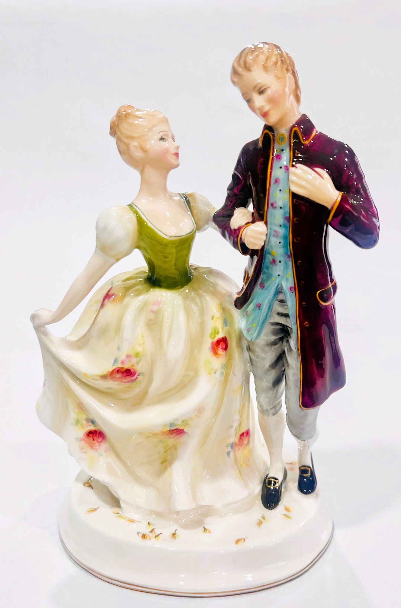 Royal Doulton Young Love HN2735 Bone China Hand made and painted in England