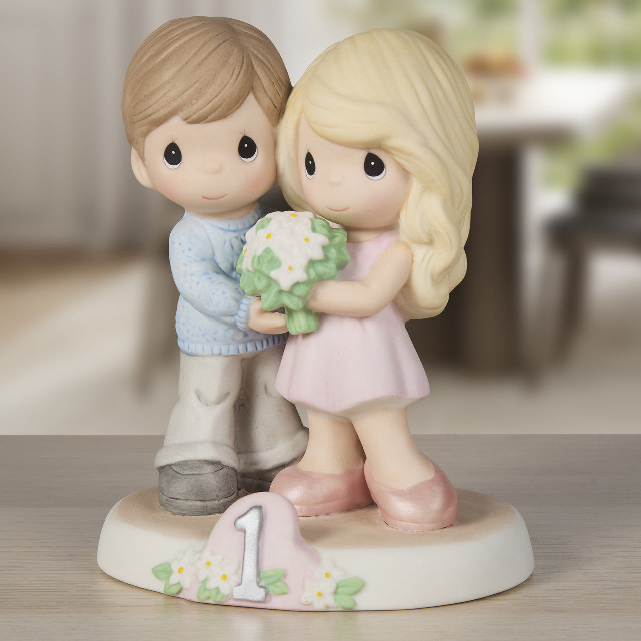 Precious Moments 1st Anniversary Couple (One blossoming year together)
