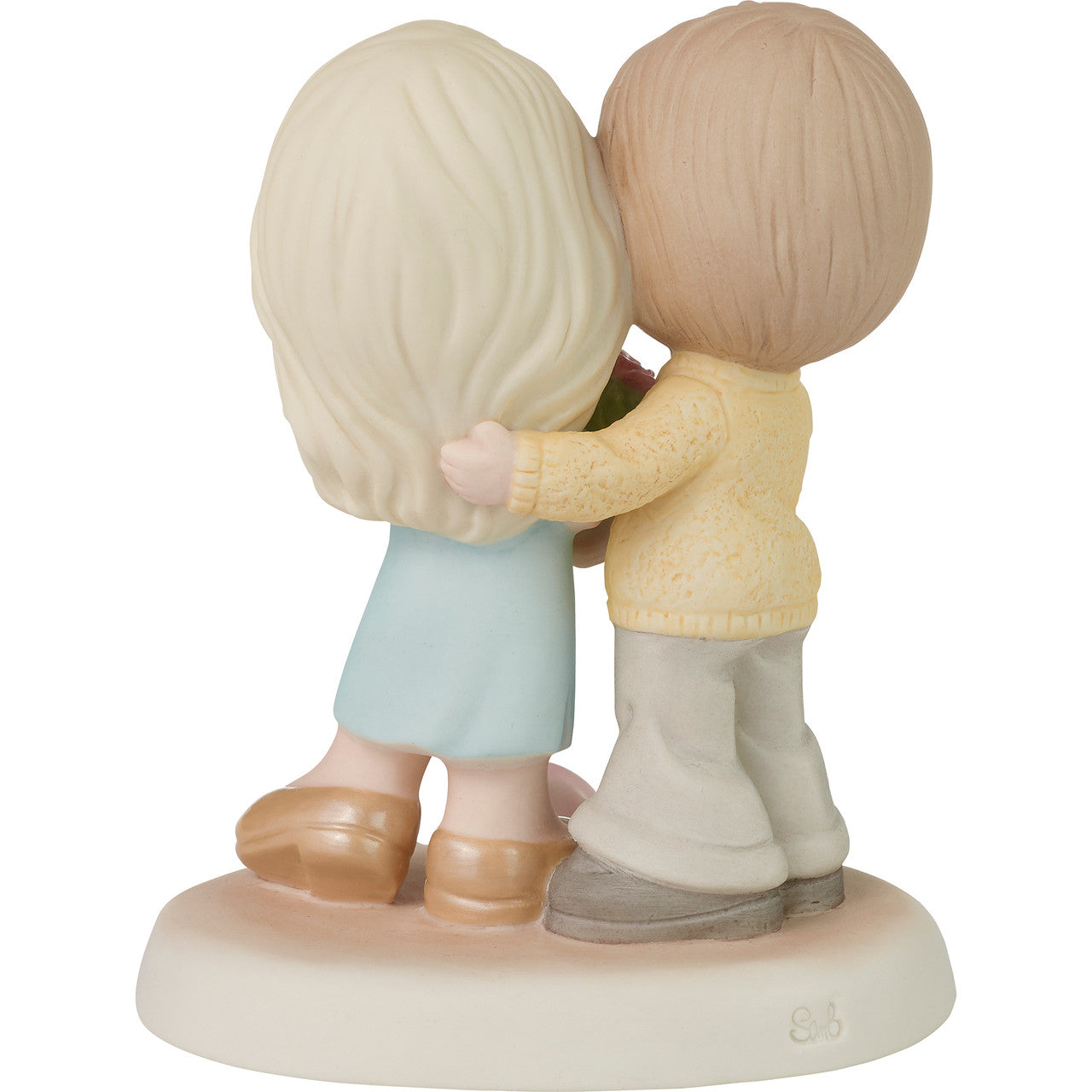 Precious Moments 10th Anniversary Couple (Ten sweet years together) porcelain figurine