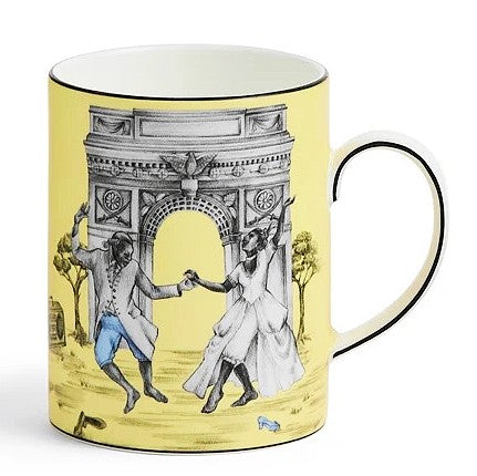 Wedgwood Dancing Mug bone china by Sheila Bridges