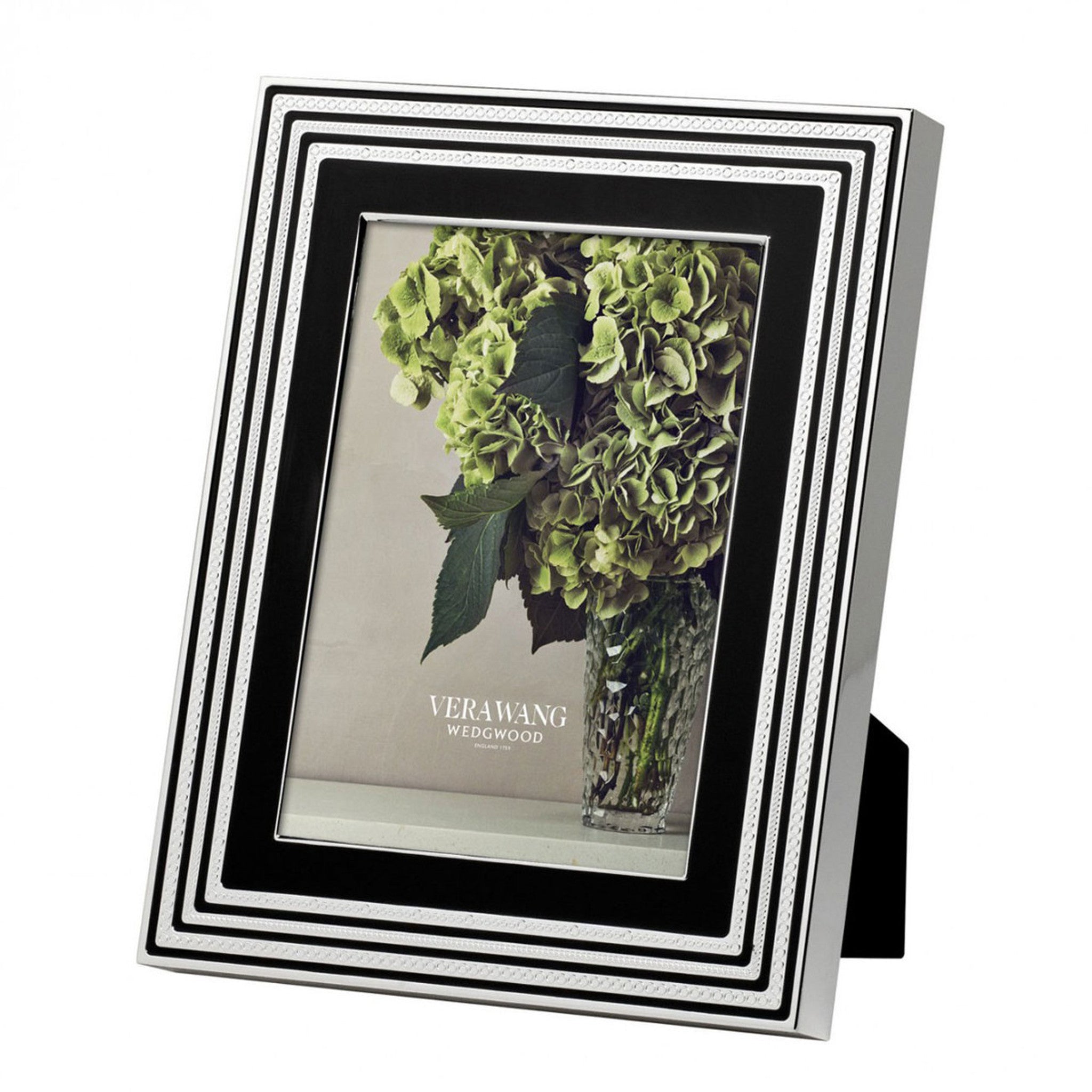 Vera Wang Photo Frame With Love 5" X 7" noir/black by Wedgwood