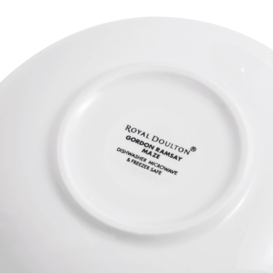 Royal Doulton Gordon Ramsay Maze White Bowl/Pasta 4 piece set Porcelain