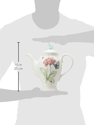 Lenox Butterfly Meadow Coffeepot Porcelain Made in China