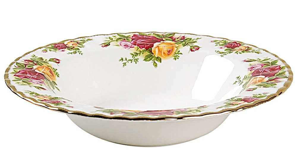 Royal Albert Old Country Roses Rim Soup Bowl 8" Diameter