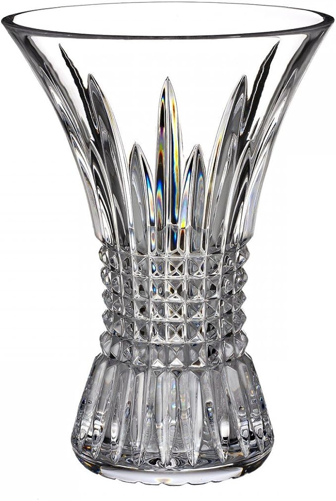 Waterford Lismore Diamond Vase 8" Clear 20cm