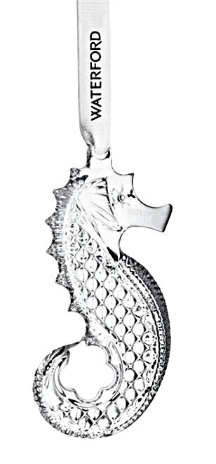 Waterford Seahorse Crystal Ornament