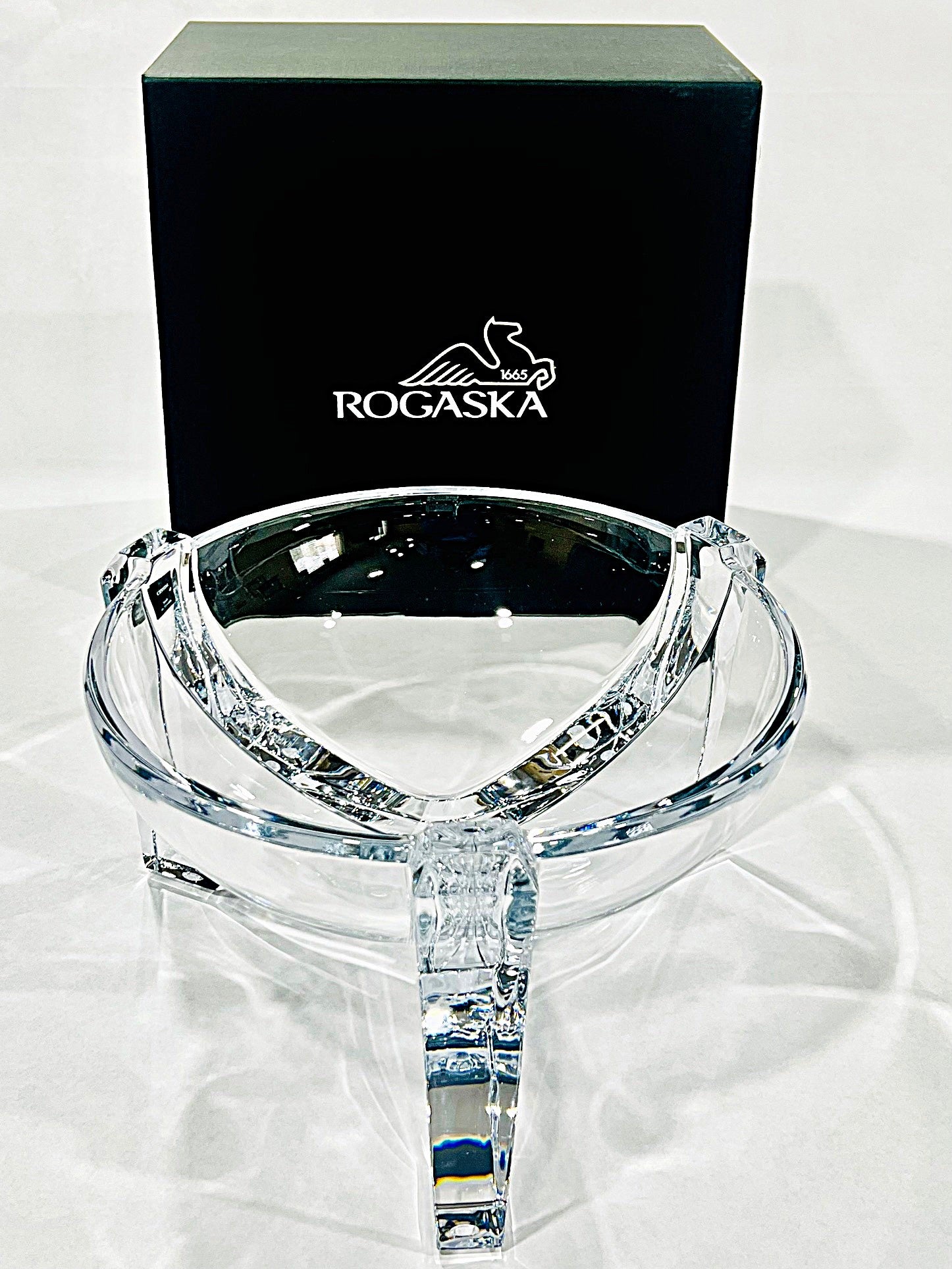 Rogaska Avant Garde Bowl - Crystal 11"Diameter X 4.75" high