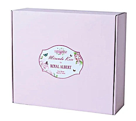 Miranda Kerr Friendship 4 Mugs by Royal Albert
