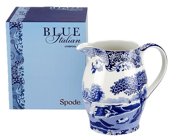 Spode Blue Italian Jug 1.7Litre = 3pt