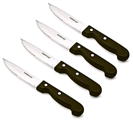 Steak Knives 4 pieces 1"wide made by Farberware