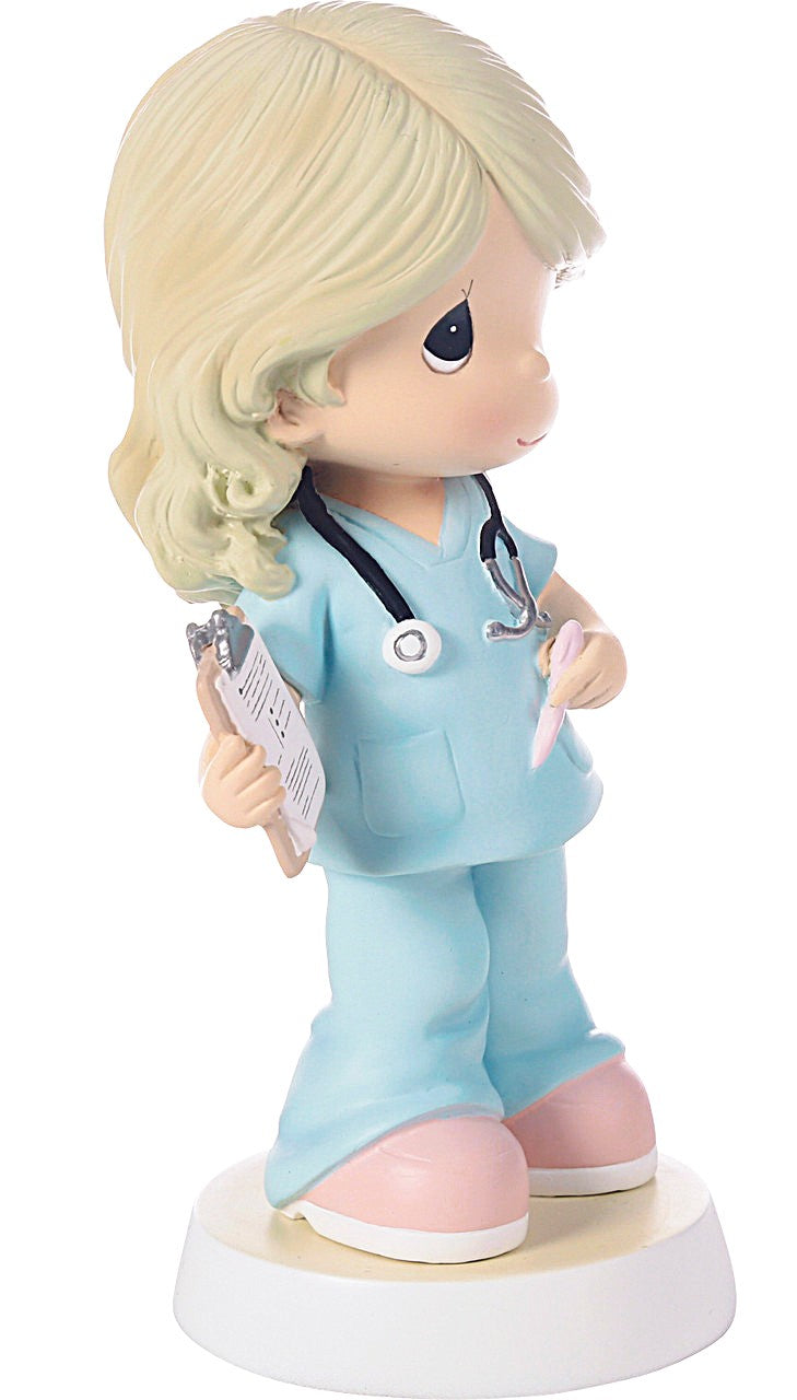 Precious Moments Nurse (Superhero in Scrubs) Figurine