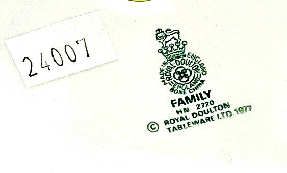 Royal Doulton Family Figurine HN2720 Hand Crafted in England