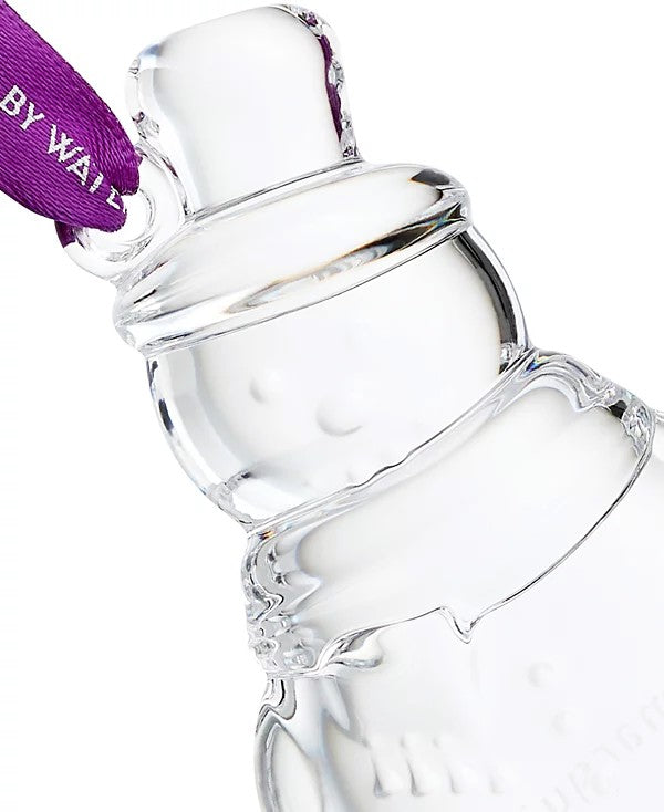 Waterford Snowman Holiday Ornament Marquis Collection