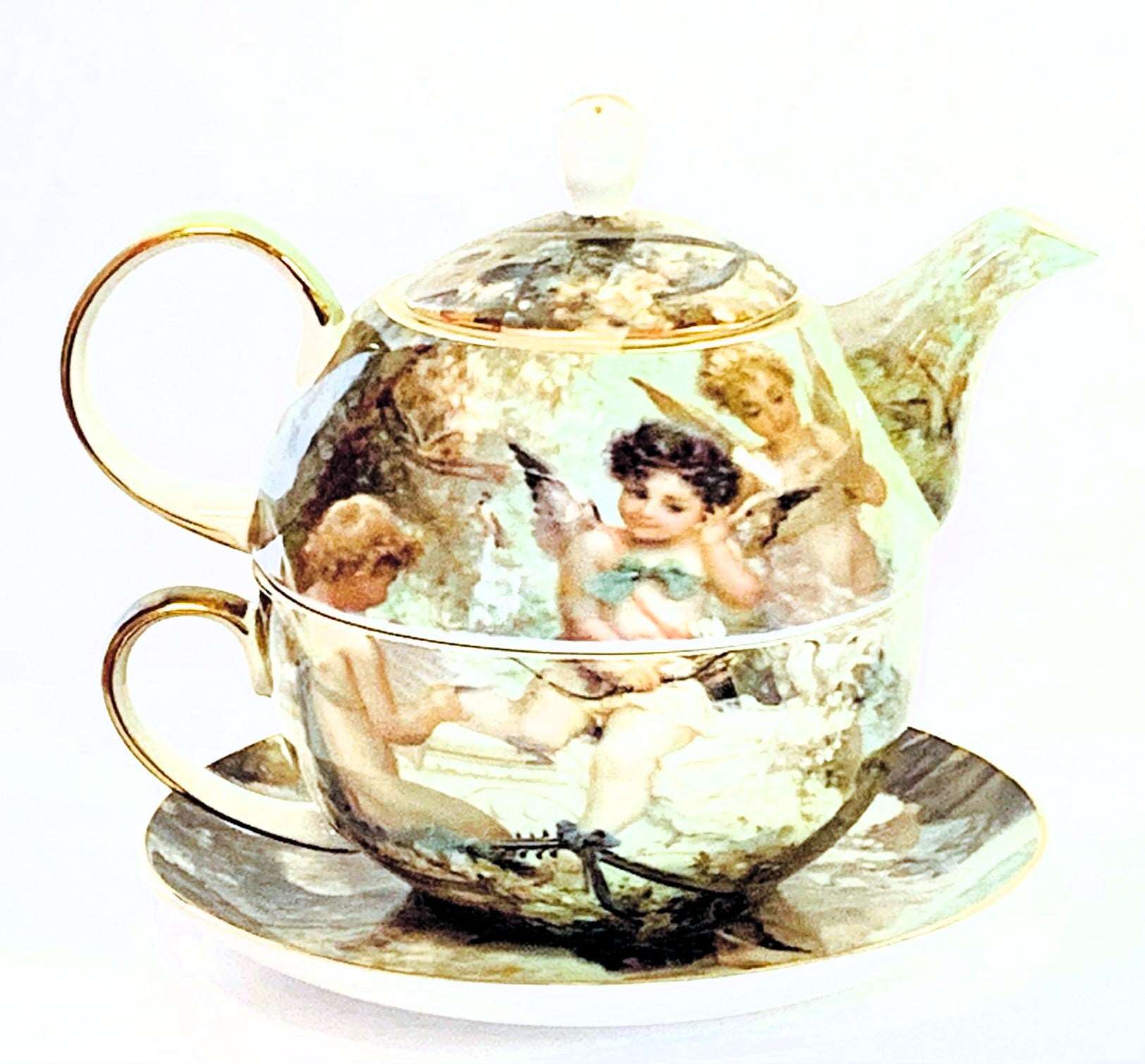 Blown glass teapot Beaux Arts - 4 cups