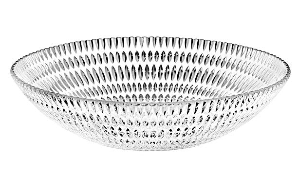 Crystal Bowl 10"-25cm Made in Germany by Nachtmann Ethno collection