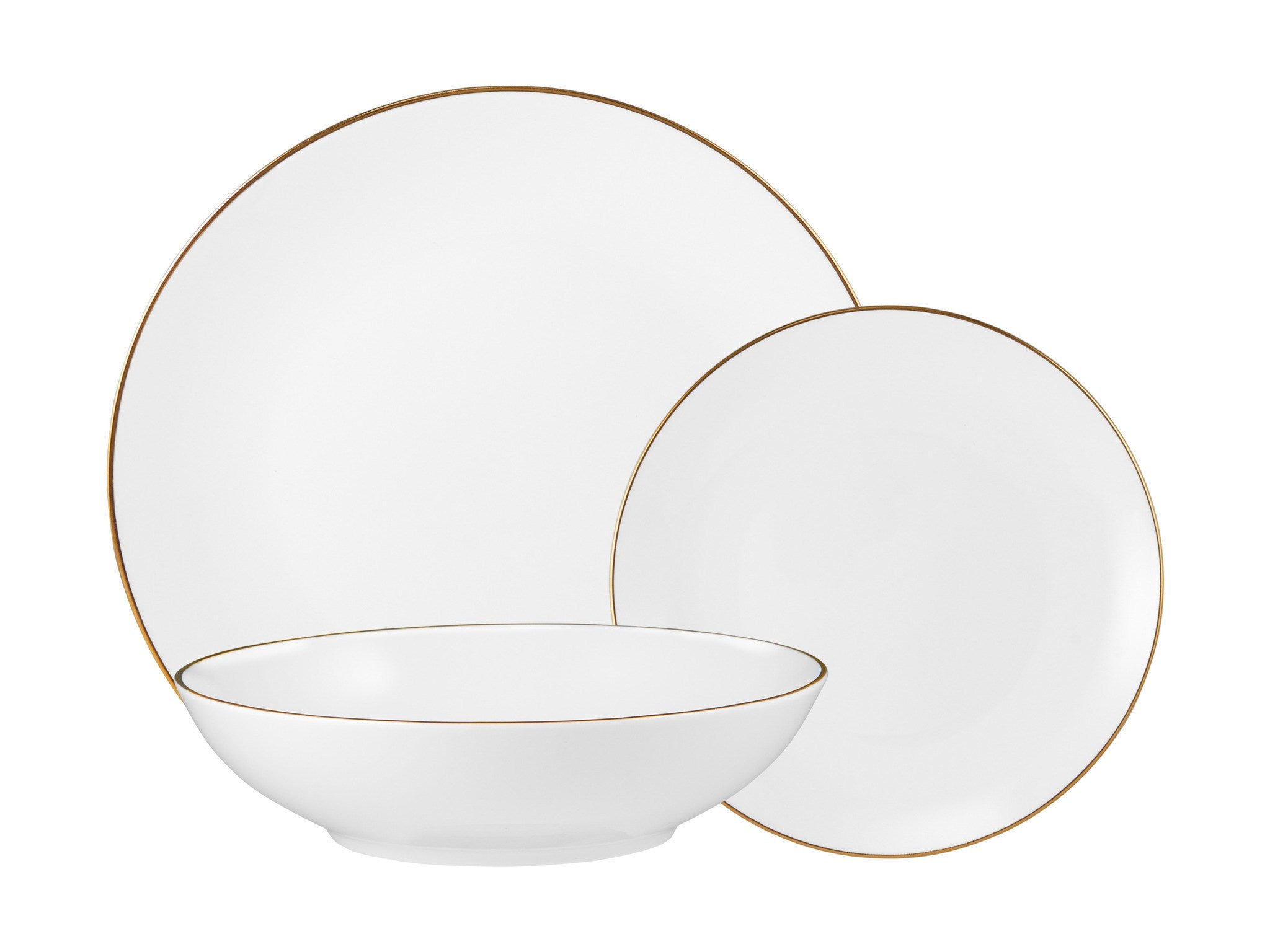 Maxwell & WIlliams White Gold 12-piece Dinner Set service for 4