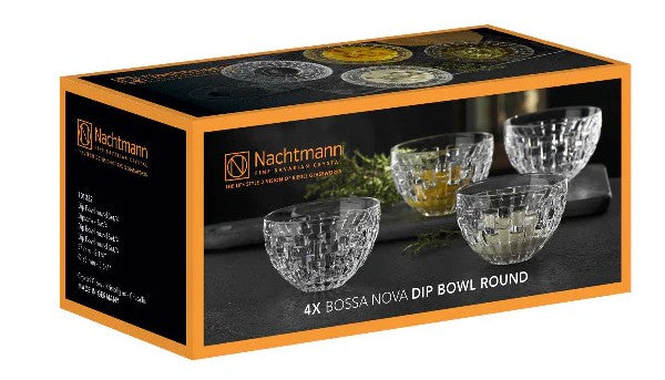Nachtmann Bossa Nova Crystal Bowl Set of 4
