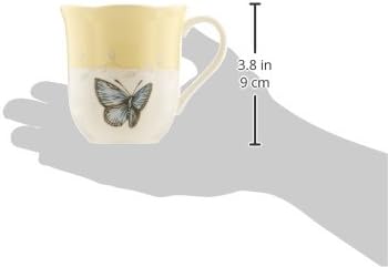 Lenox Butterfly Meadow colors 4 Mugs fine porcelain