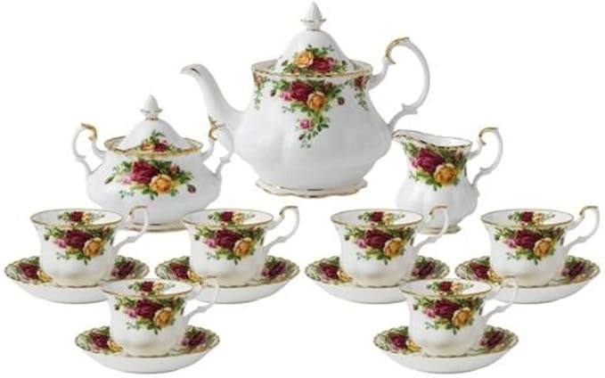 Royal Albert Old Country Roses 15 Piece Tea Set