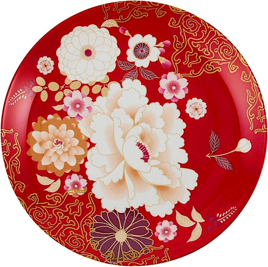 Maxwell & Williams Kimono Plate Red 20-CM