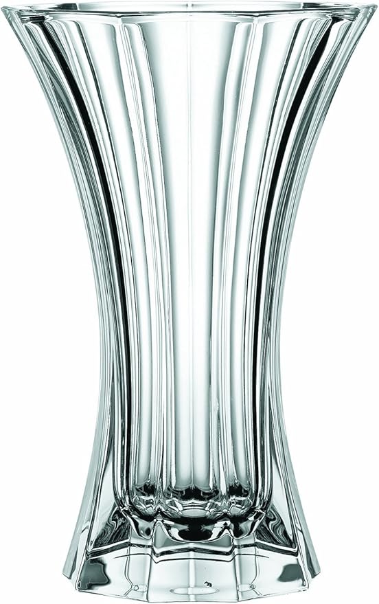 Vase Crystal 8"=21cm tall Saphir Collection by Nachtmann Crystal Germany