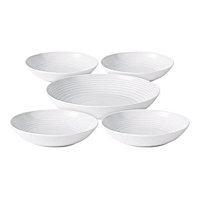 Royal Doulton Gordon Ramsay Maze White 5 piece Pasta set
