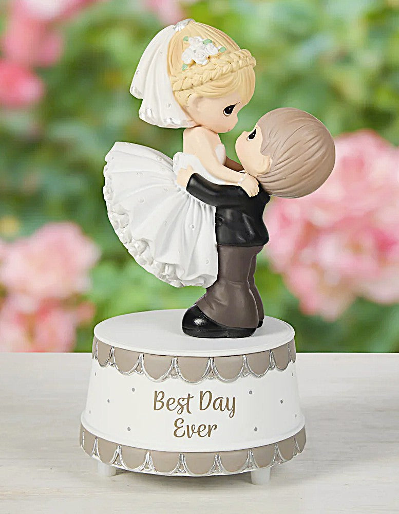Precious Moments Wedding Couple Musical (Best Day Ever) 232109