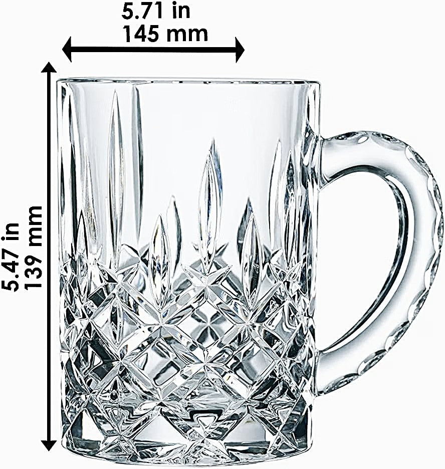 Nachtmann Noblesse Mug 21.2oz Clear Crystal Glass