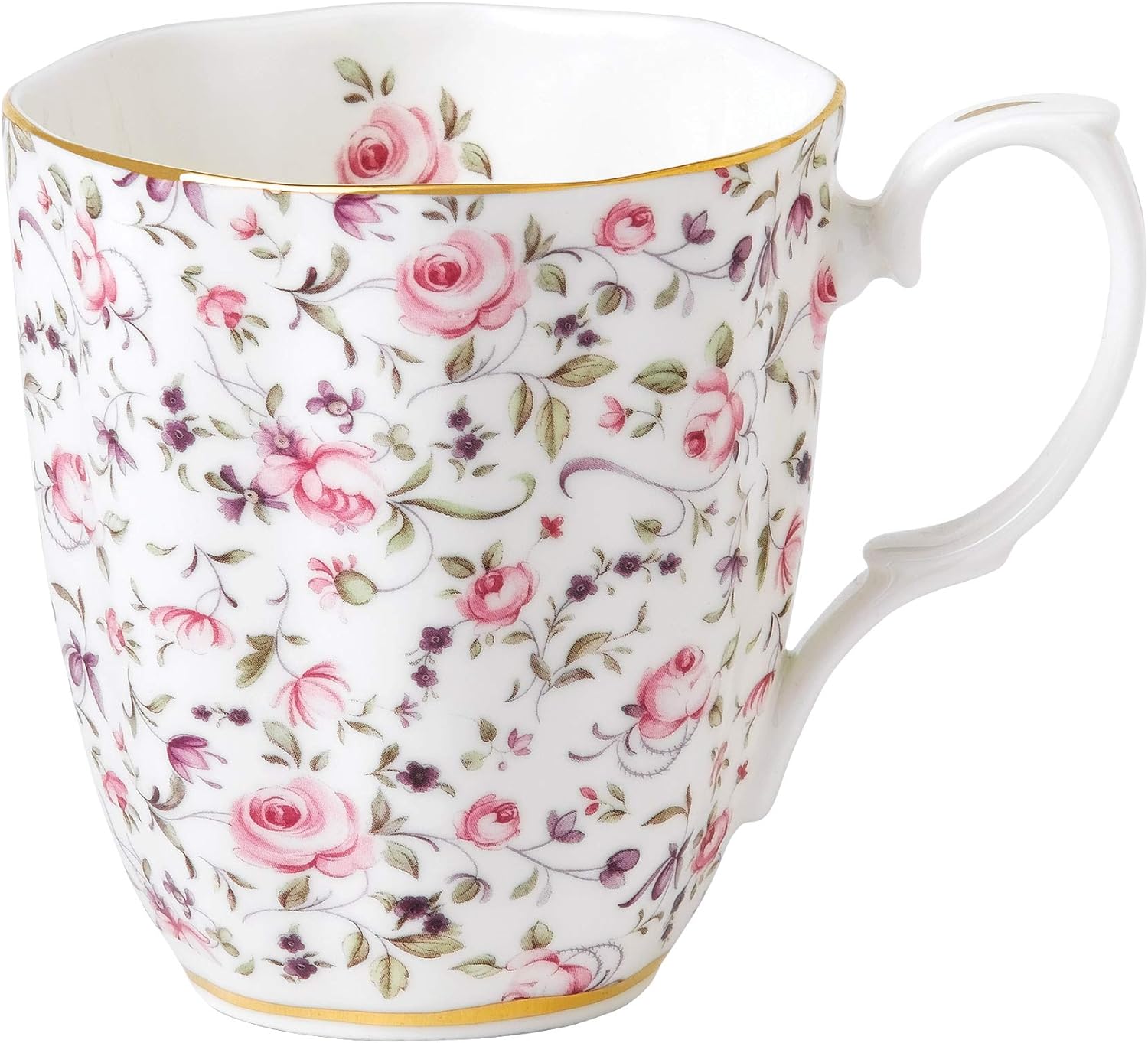 Royal Albert Rose Confetti Mug Bone China 400-ml / 13.5-oz