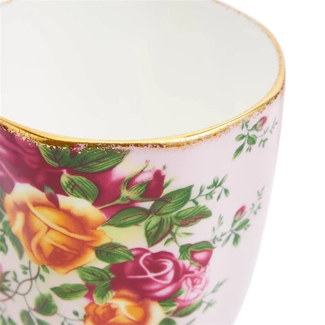 Royal Albert Old Country Roses 4 Mugs Bone China