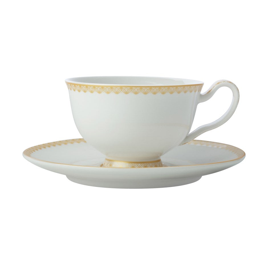 Teacup & Saucer Classic White collection by Maxwell & Williams 200 ml Porcelain