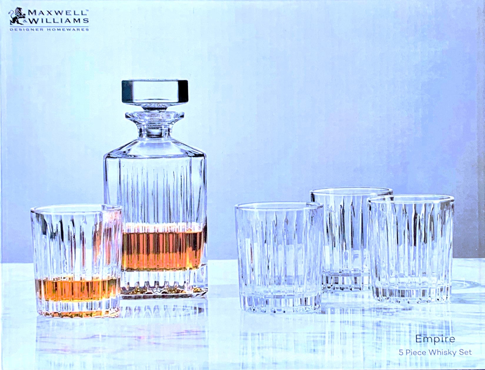 Maxwell & Williams 5 piece Drinking Crystal Set
