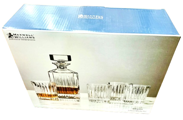 Maxwell & Williams 5 piece Drinking Crystal Set