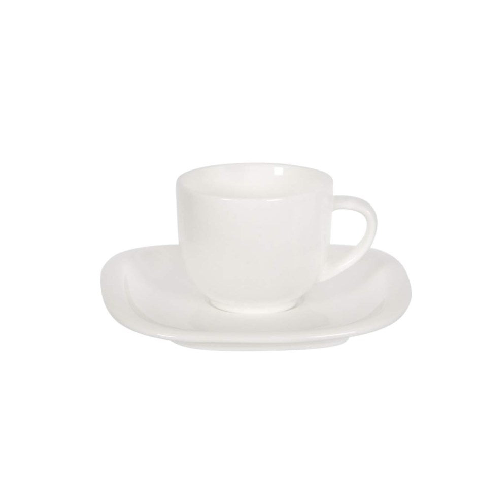 Maxwell & Williams White Basics 4Cups & 4Saucers Espresso 80-ML