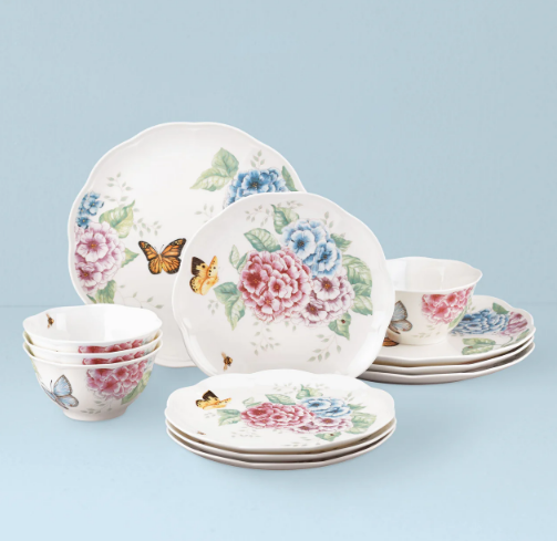 Lenox Butterfly Meadow Hydrangea 12-Piece Set 849407