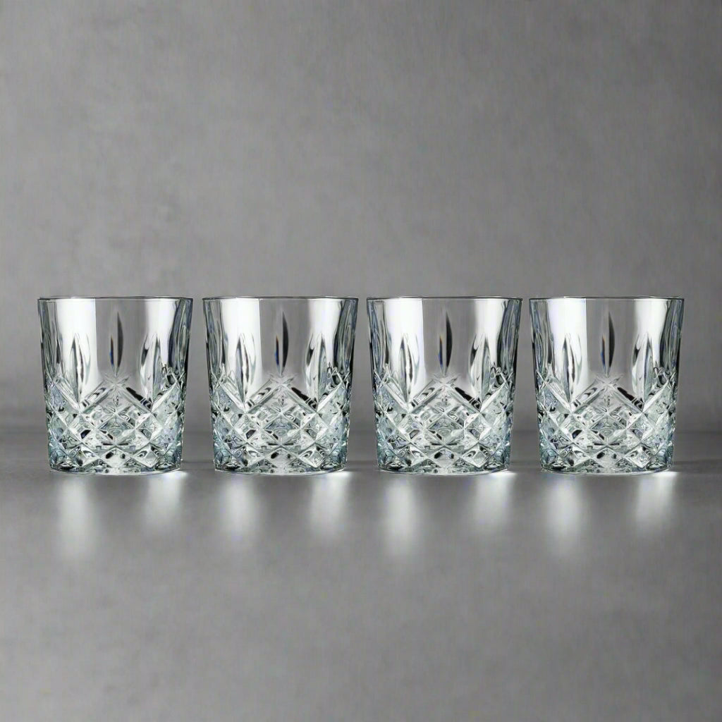 Waterford Markham Double Old Fashion set of 4 Crystal 340ML = 11.5-OZ Marquis Collection