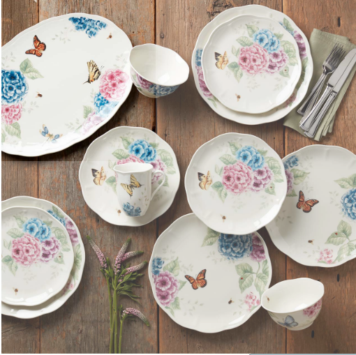 Lenox Butterfly Meadow Hydrangea 12-Piece Set 849407