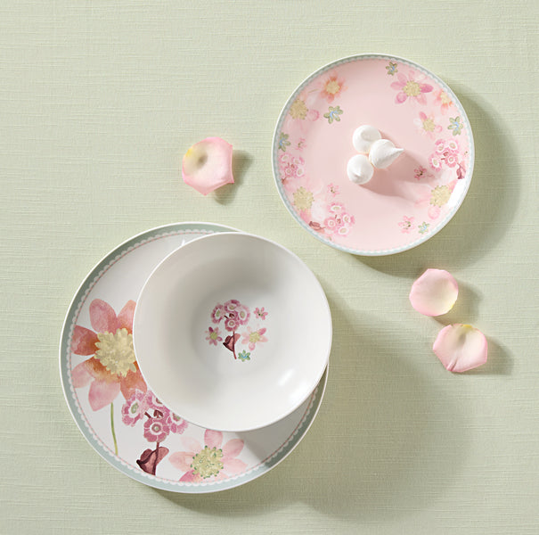 Maxwell & Williams Dinner 12 piece set Primula Pink collection