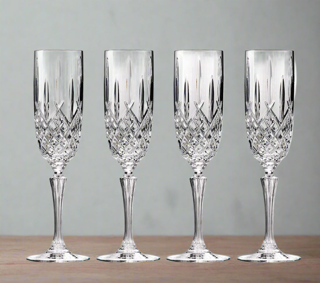 Waterford Markham Flutes set of 4 - Marquis collection - Royal Gift