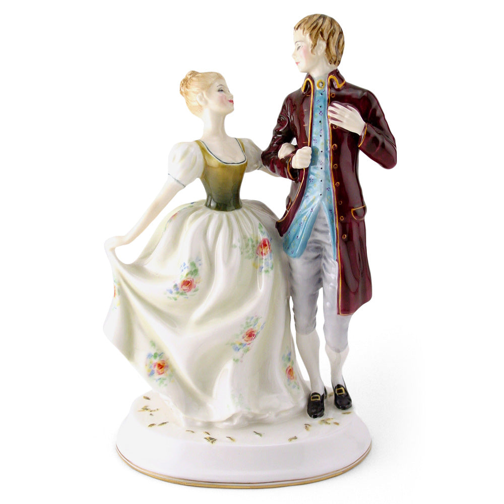 Royal Doulton Young Love HN2735 Bone China Hand made and painted in England