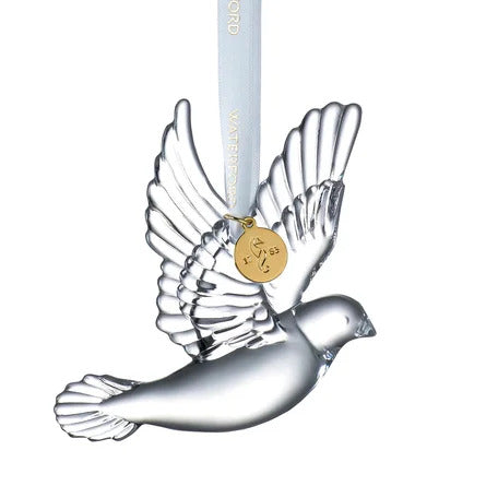 Waterford Dove of peace crystal ornament 3.5" X 3.5" X1" - Royal Gift