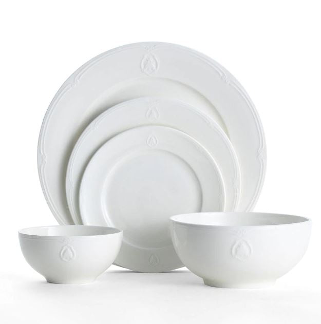 Mikasa Napolean Bee 40-Piece Dinnerware Set, Service for 8. - Royal Gift