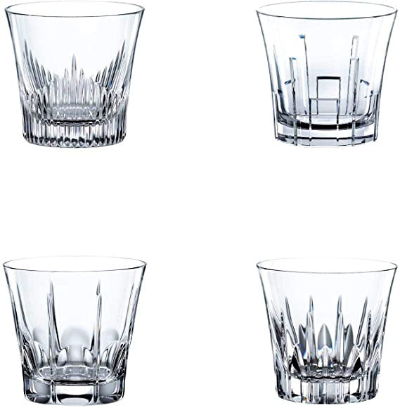 Classix Double Old Fashioned Glasses by Nachtmann Set of 4 - 11-OZ - Royal Gift